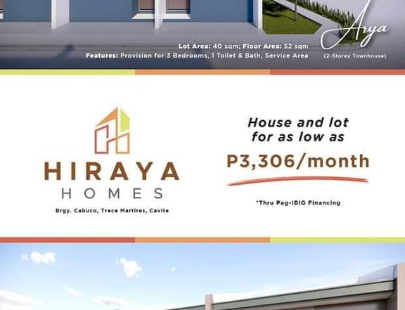 For Minimum wage earners, Affordable House and Lot in Cavite