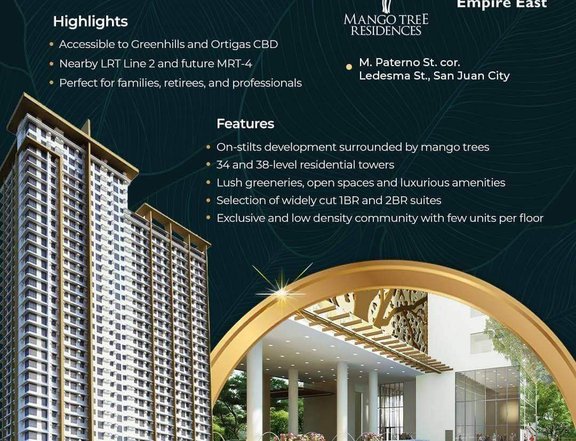 For Sale Studio unit in San Juan City along M.Paterno St. Rent to own near UERM