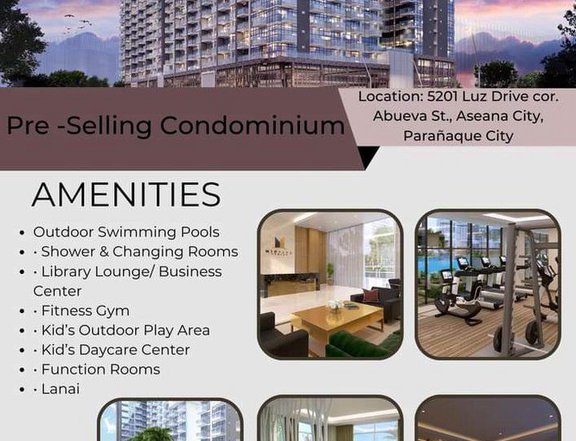 52.00 sqm 1-bedroom Condo For Sale in Paranaque Metro Manila