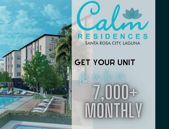 25.00 sqm 1-bedroom Condo For Sale in Santa Rosa LagunaCalmResidences