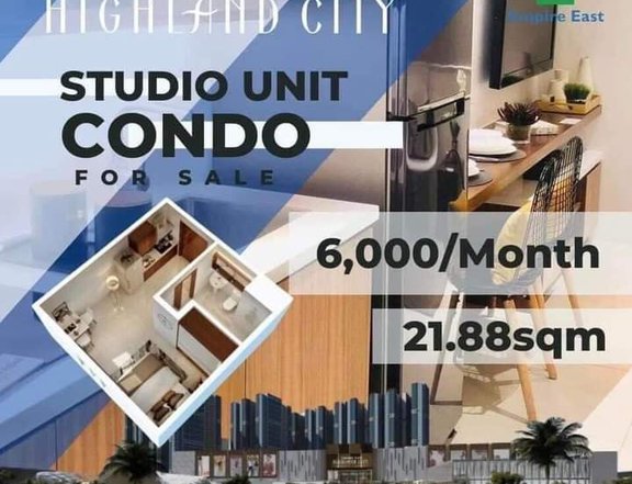 22.00 sqm Studio Condo For Sale in Cainta Rizal