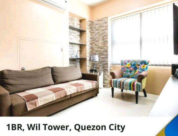 For Rent - 1BR Condo Unit in Wil Tower QC