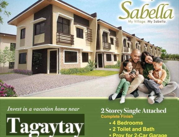 Sabella Village ; 4-bedroom Single Attached House For Sale in GenTri