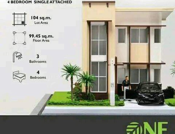 Pre selling Celadon 4 bedroom single attached house and lot