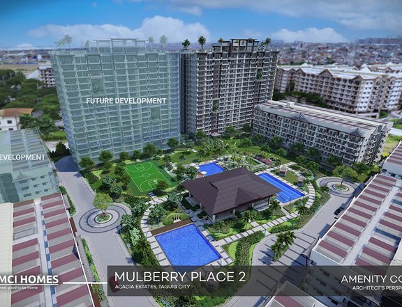 PROMO: Mulberry Place Phase II 3 Bedroom Pre-selling condo for sale in Taguig City