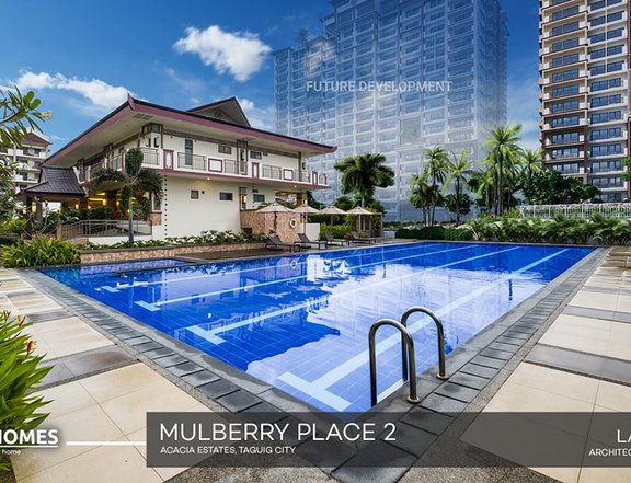 127sqm Mulberry Place Phase II 3 Bedroom Pre-selling condo for sale in Taguig City