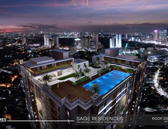 78.00sqm Residential 3 Bedroom Condo for sale in Mandaluyong Sage Residences