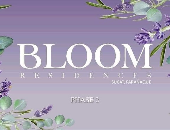 Bloom Residences only 15k Monthly Pre-Selling