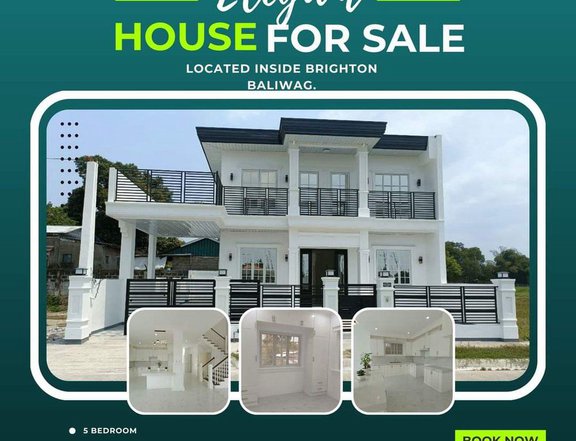 5-Bedroom Single Attached House for Sale in Baliuag Bulacan