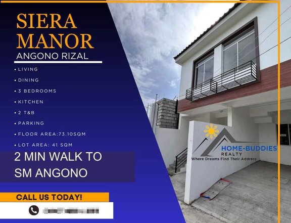 House and Lot Walking Distance SM Angono