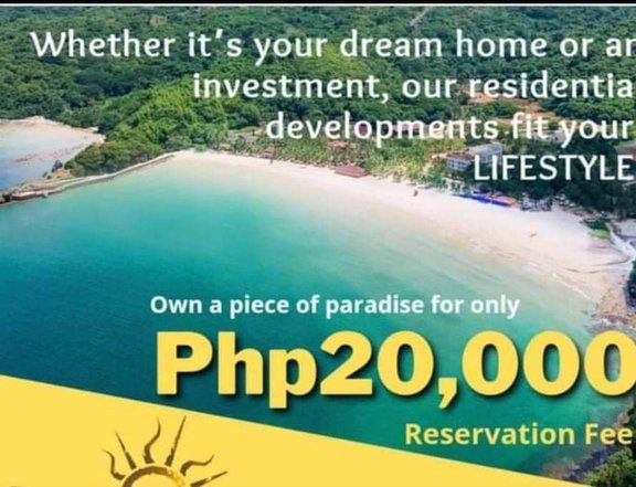 Pre selling Residential Lot with beach access