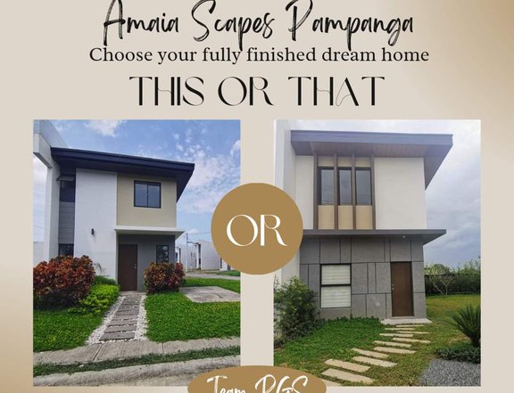 Amaia scapes pampanga house and lot for sale