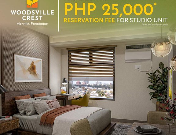 For Sale Studio Unit in Paranaque RF 25,000 Limited Time Only