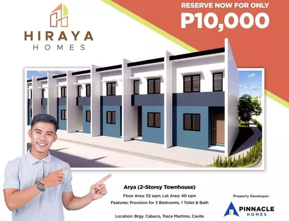 For as low as 8k monthly thru Pag-ibig Located at Brgy. Cabuco