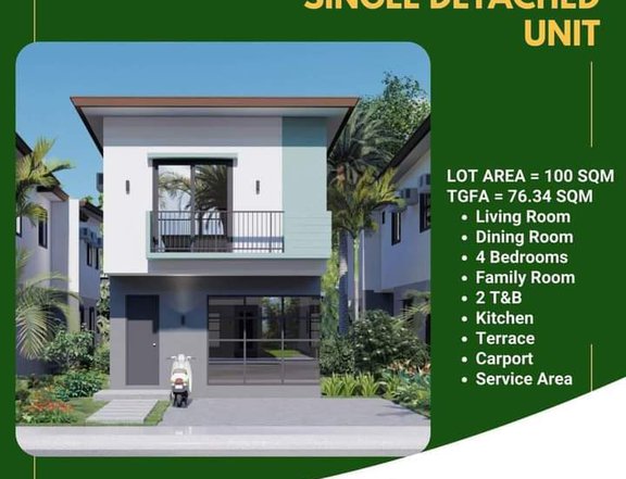 Affordable 5-bedroom Single Detached House Rent-to-own thru Pag-IBIG, Bank and NHMFC