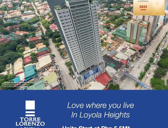 Condominium near Ateneo for sale for as low as 25k/month