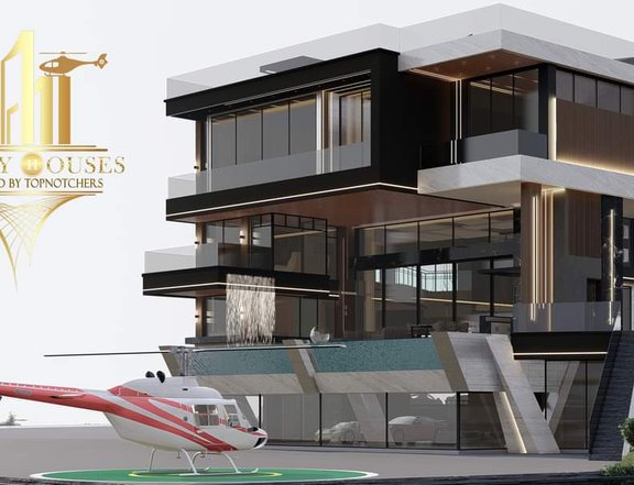 Ultra luxury house woth Helipad,with baent and roofseck