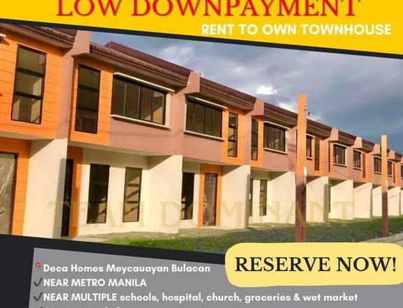 READY FOR OCCUPANCY LIPAT AGAD PROMO 2-bedroom Townhouse For Sale in Meycauayan Bulacan