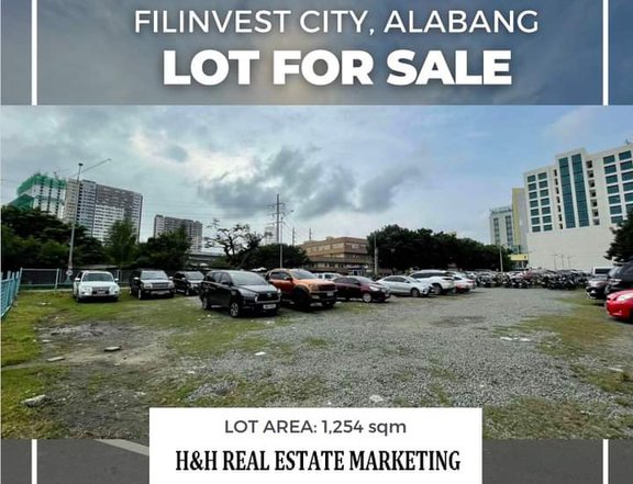 1254 sqm Commercial Lot For Sale in Filinvest Alabang Muntinlupa Manla