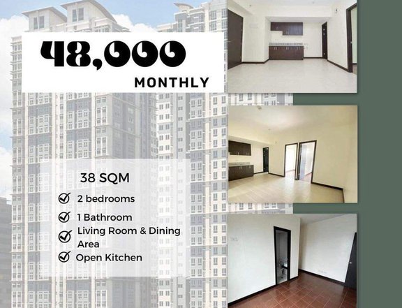 2BR 38sqm - 5% DISCOUNT w/FREEBIES LIFETIME OWNERSHIP