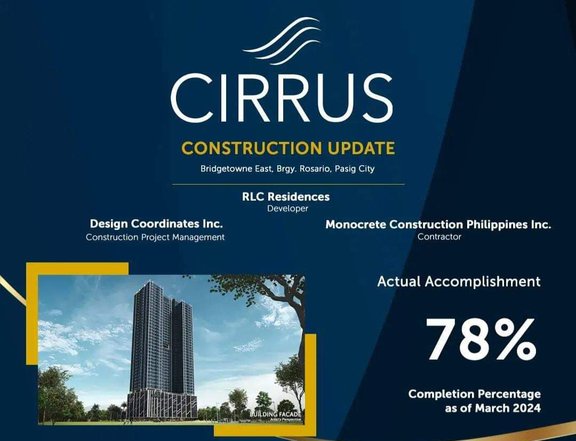 Studio Condominium In Cirrus Pasig