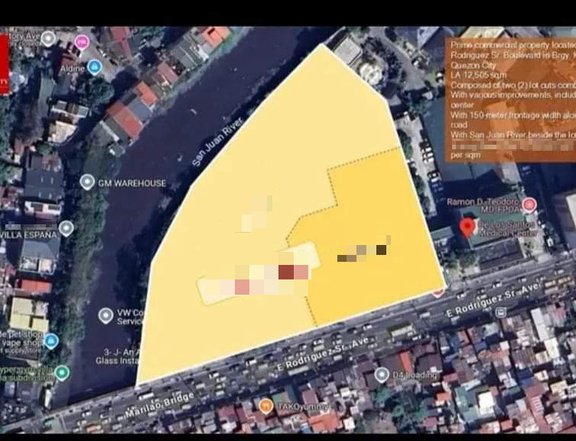 1.2 Hectare Lot in E. Rodriguez Sr. Ave, Quezon City