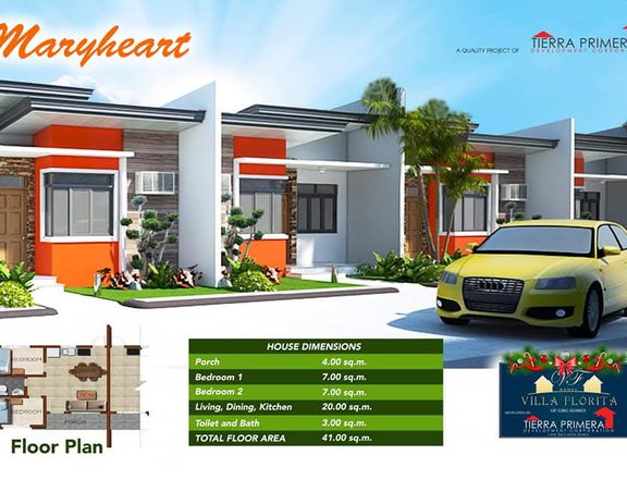 2-bedroom Rowhouse For Sale in Baclayon Bohol