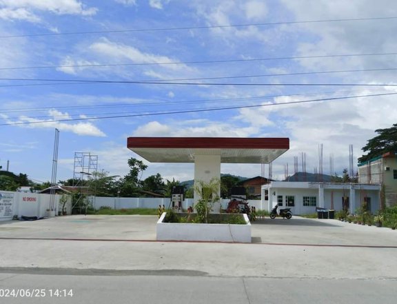 Title Functional Gasoline Station with Office, Toilet and Bathroom FOR SALE at San Juan, La Union