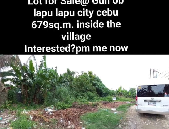 TITLED LOT INSIDE THE SUBD.& FEW STEPS ONLY TO BRGY.ROAD OF GUN OB