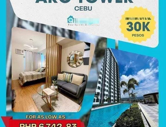 22 SQ sqm 1 bedroom residential condo can be convertible to 2 bedrooms