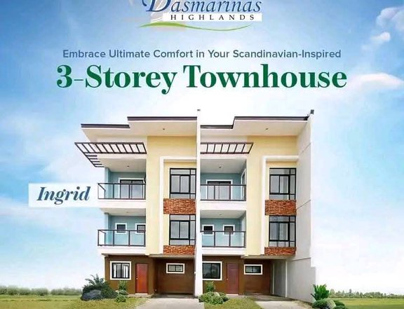 3- Storey Townhouse Ready for Occupancy in Dasmarinas Cavite
