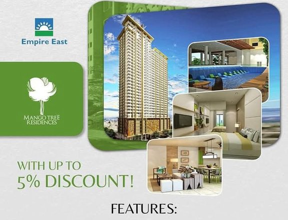 Ready For Occupancy 45.50 sqm 2-bedroom Residential Condo For Sale in San Juan