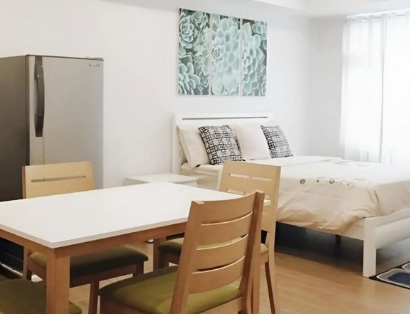 Fully Furnished Studio Unit at The Meranti at Two Serendra For Rent