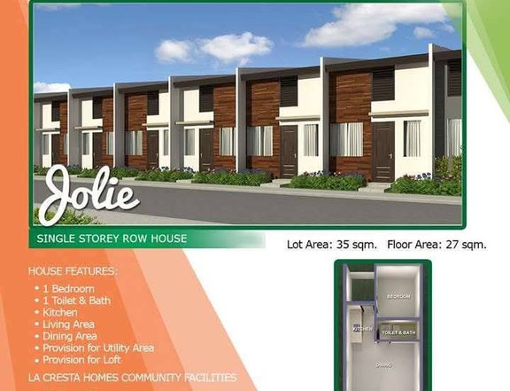 For Sale Rowhouse with 2 bedrooms in Car-Car, Cebu