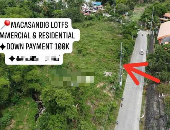 Commercial and Residential Lot Titled, Down payment 100k and 5years to pay remaining balance