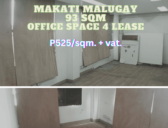 Makati Malugay 93sqm. Office Space For Rent!