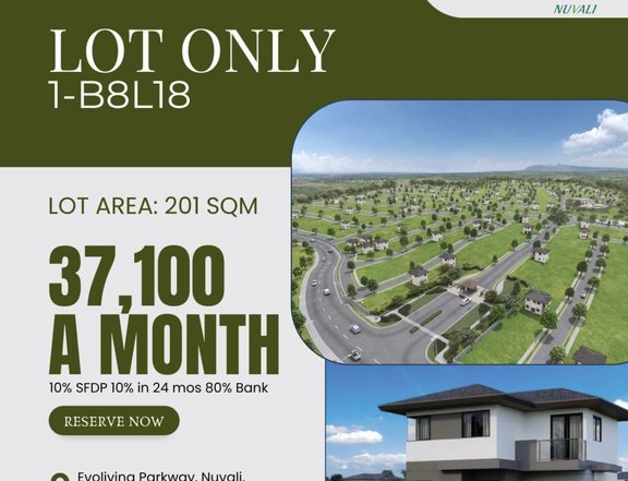 Averdeen Estates Nuvali pre-selling lot for sale