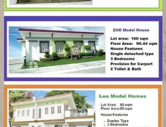 Pre Selling House at Cyberville Gentri Cavite!!!