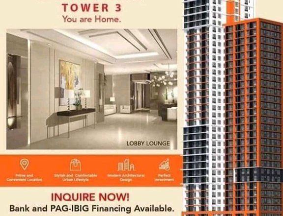 Pre Selling 1BR Condo Unit with Free Furnitures