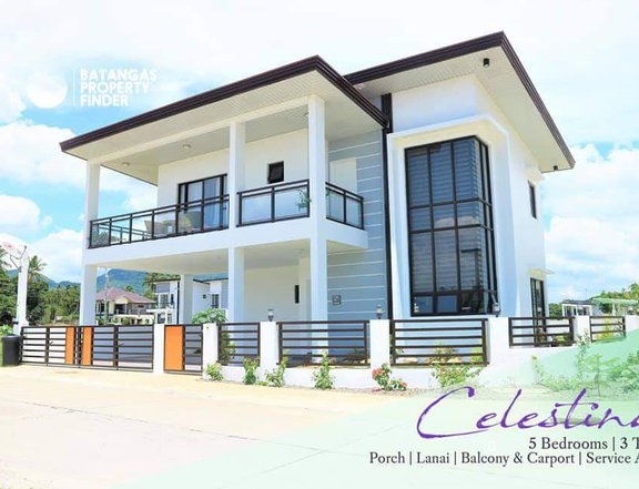 5 Bedrooms House and Lot in Batangas