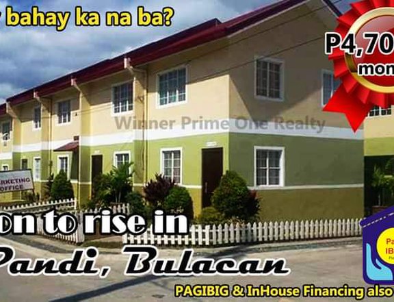 Soon to Rise in Pandi Affordable Townhouse