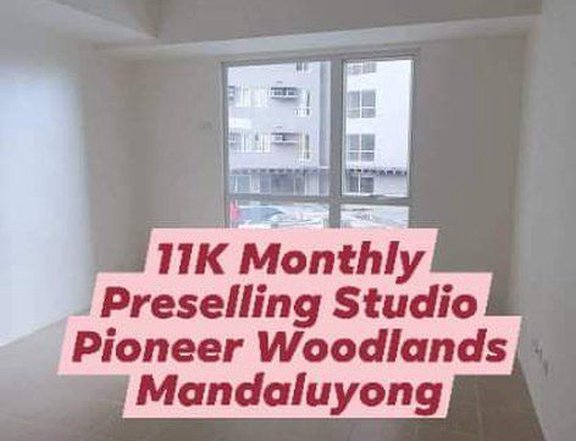 11K Monthly No DP Preselling Studio Pioneer Woodlands Mandaluyong