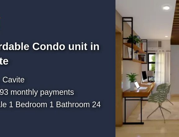 Affordable Condo Unit is n Cavite for Sale