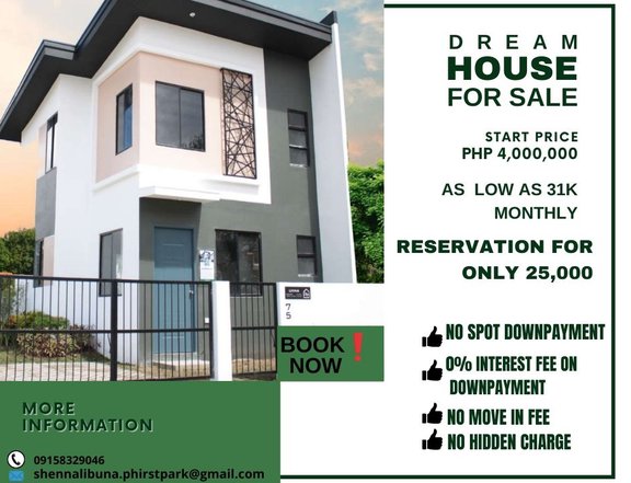 OWN YOUR FIRST DREAM HOME SINGLE ATTACHED UNIT IN GENERAL TRIAS