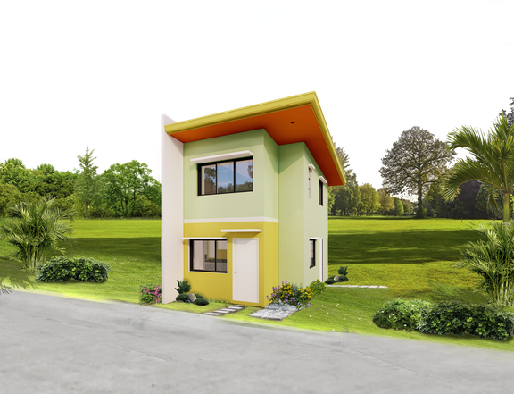 a 2 storey single attached