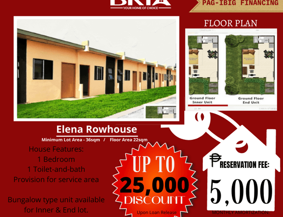 Rowhouse in Santa Cruz Laguna FOR ONLY 5K MONTHLY- PAG-IBIG LOAN