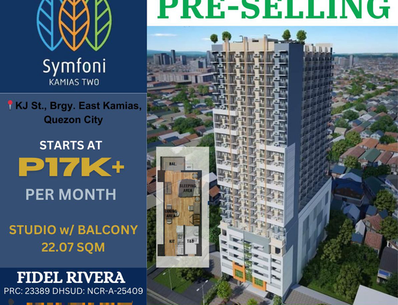 Best Affordable Property Investment in Quezon City! Pet-Friendly Condo