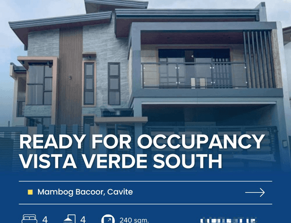 Brand New House and Lot in Vista Verde South Bacoor Cavite