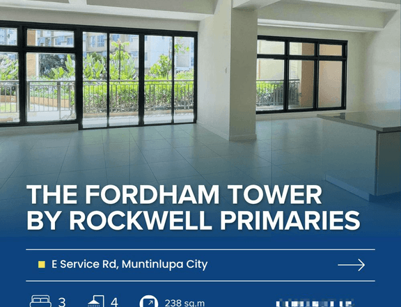 The Fordham Tower Bi-Level Unit 238 sqm