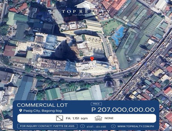 For Sale: Commercial/Residential Lot in Bagong Ilog, Pasig City